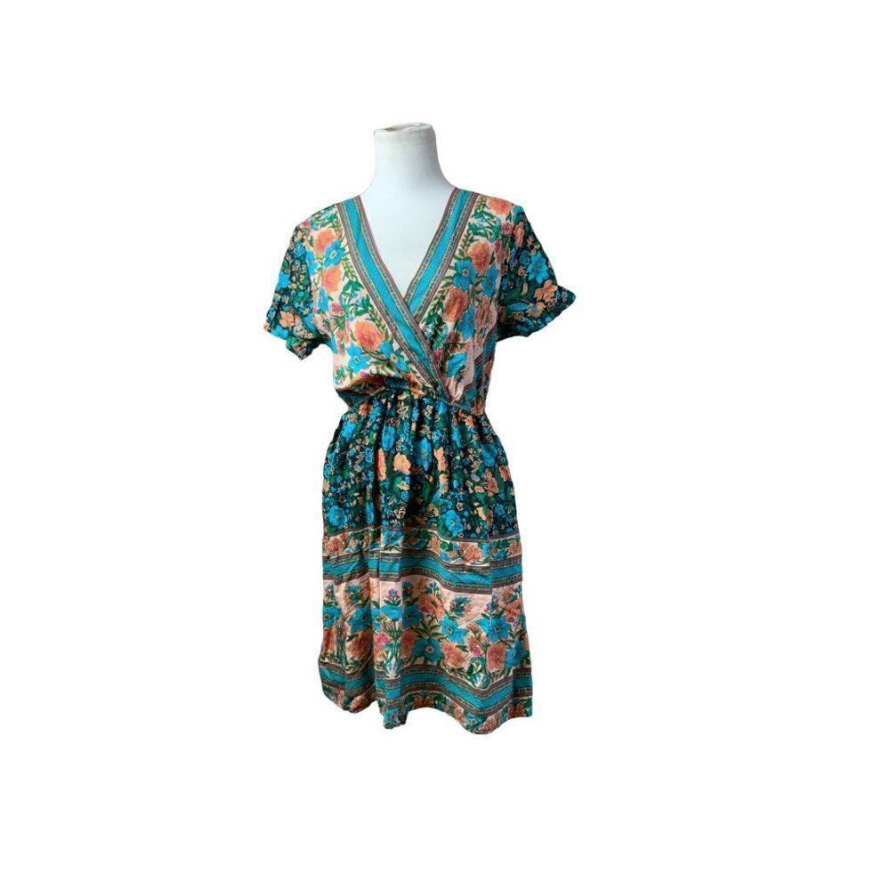 NWOT Multi Color Dress Sz M